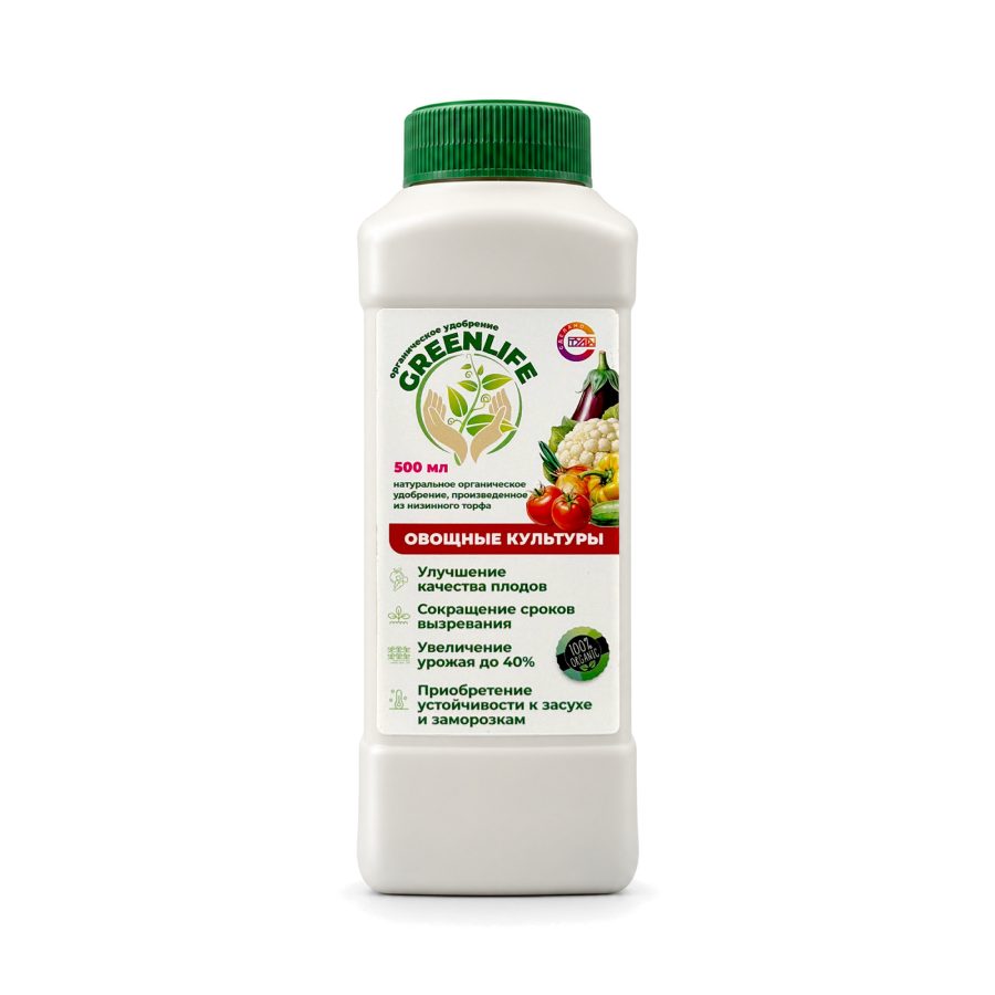 Органическое удобрение Green Life для овощей
