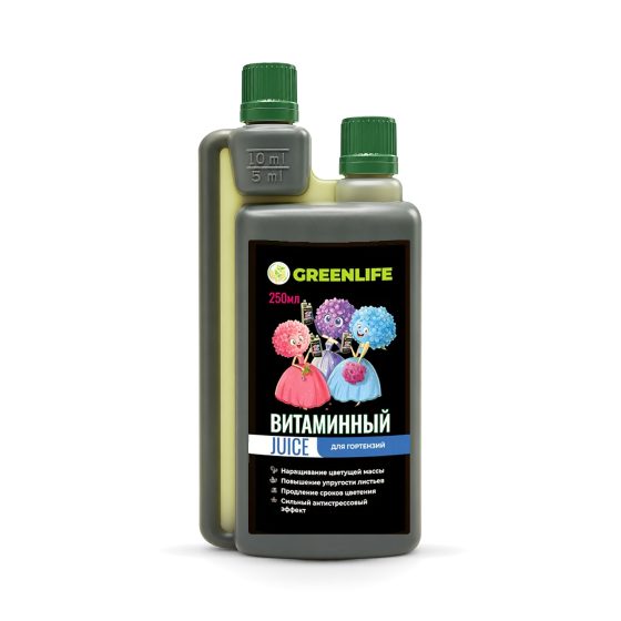 Juice Green Life для гортензий